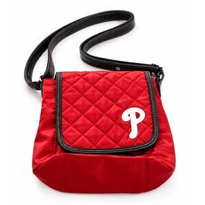 Philadelphia Phillies Red Quilted Crossbody Purse Pro-FAN-ity LITTLEARTH MLB